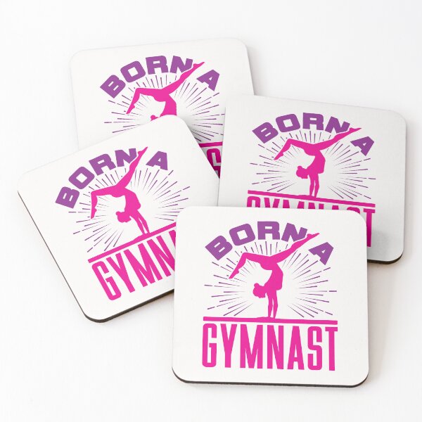 Item preview, Born a Gymnast Cute Gymnastics Lover designed and sold by jaygo.