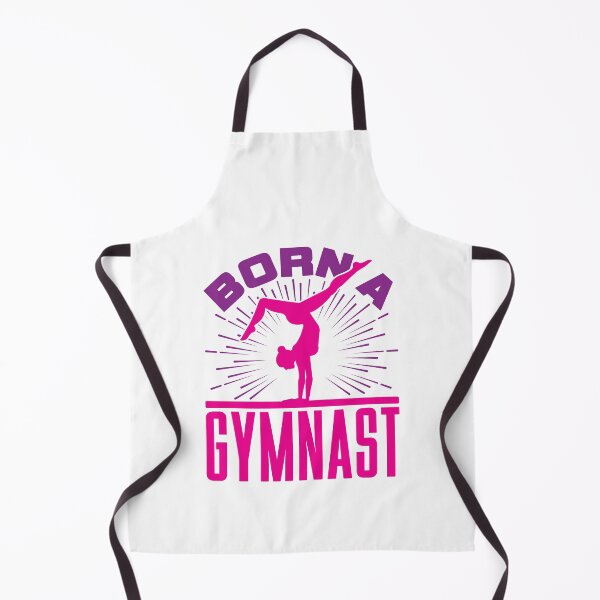 Item preview, Born a Gymnast Cute Gymnastics Lover designed and sold by jaygo.