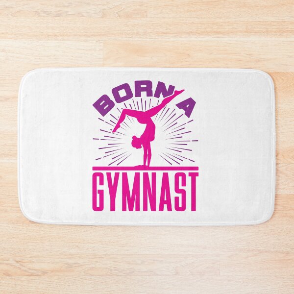 Item preview, Born a Gymnast Cute Gymnastics Lover designed and sold by jaygo.