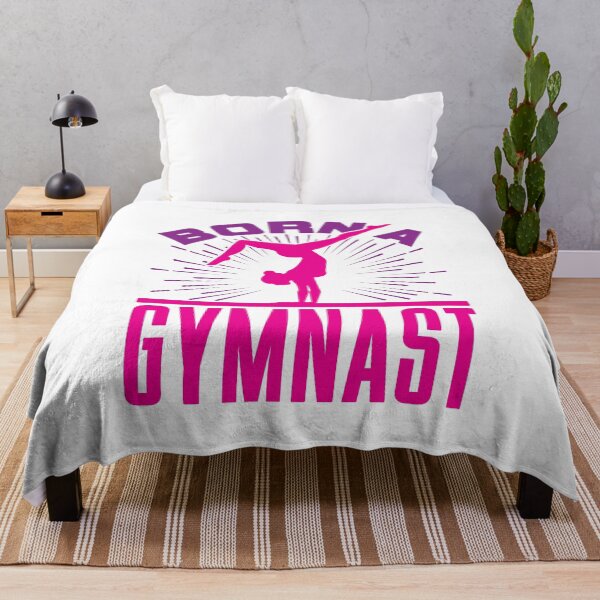 Item preview, Born a Gymnast Cute Gymnastics Lover designed and sold by jaygo.