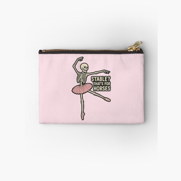 Item preview, Stable? That's for horses - Funny Ballerina Skeleton designed and sold by wonderxwander.