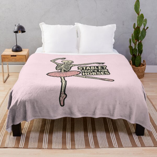 Item preview, Stable? That's for horses - Funny Ballerina Skeleton designed and sold by wonderxwander.