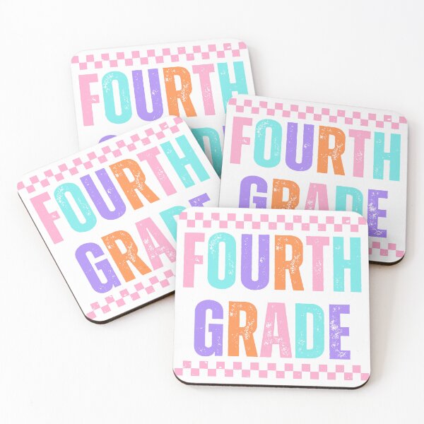 Item preview, 4th grade Cute Back-to-School Clipart for Teachers & Class Decor designed and sold by Pretty Little Printtz.