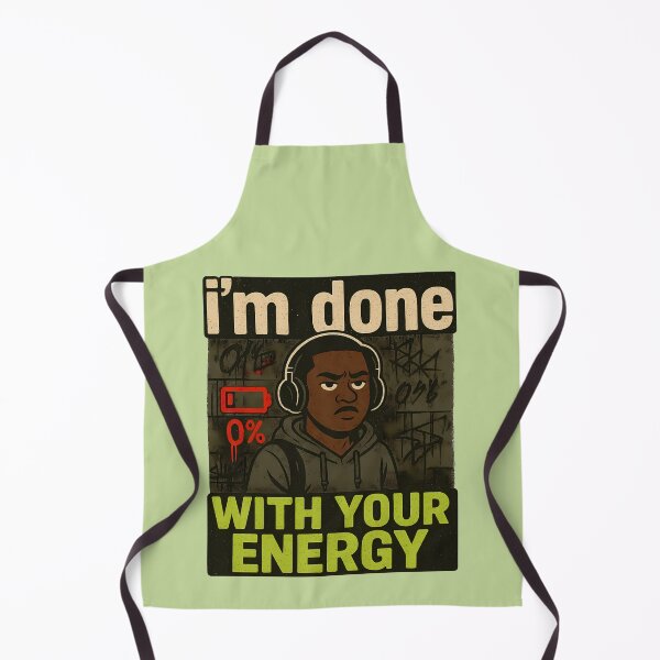 Item preview, Low Battery Black Man Urban Design designed and sold by CtrlAltNope.