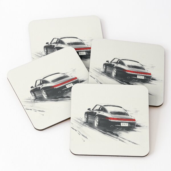 Item preview, 993 en movimiento Ilustración en tinta designed and sold by blackdogshop.