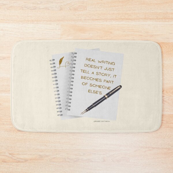 Item preview, Writing becomes part of someone else's story designed and sold by Prairie Light Media.