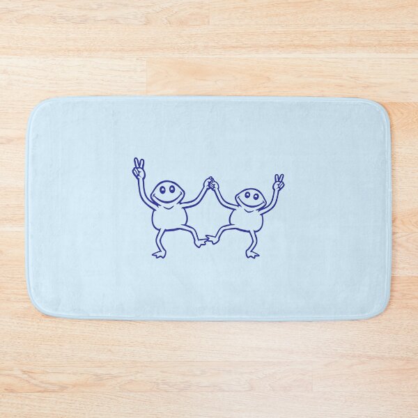 Item preview, 2 Frog Team Smile Peace Victory Hands Fingers Friends designed and sold by shirt-o-mat.