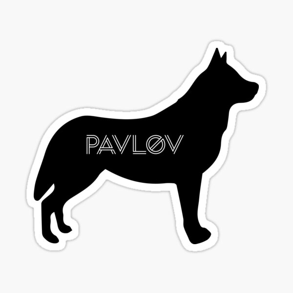 "Pavlov" Sticker by austenrose | Redbubble