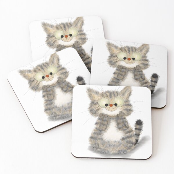 Item preview, Paws & Reflect Cat, Cute, Fun, Sweet, Charming, Furry designed and sold by BCessar.