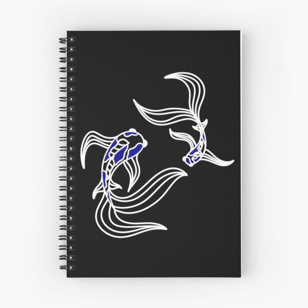 Item preview, Koi fish blue  designed and sold by Alicia Iannuzzi.