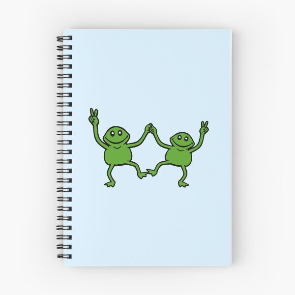Item preview, 2 Frog Team Smile Peace Victory Hands Fingers Friends designed and sold by shirt-o-mat.