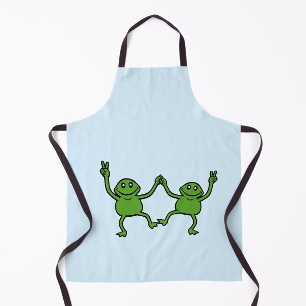 Item preview, 2 Frog Team Smile Peace Victory Hands Fingers Friends designed and sold by shirt-o-mat.