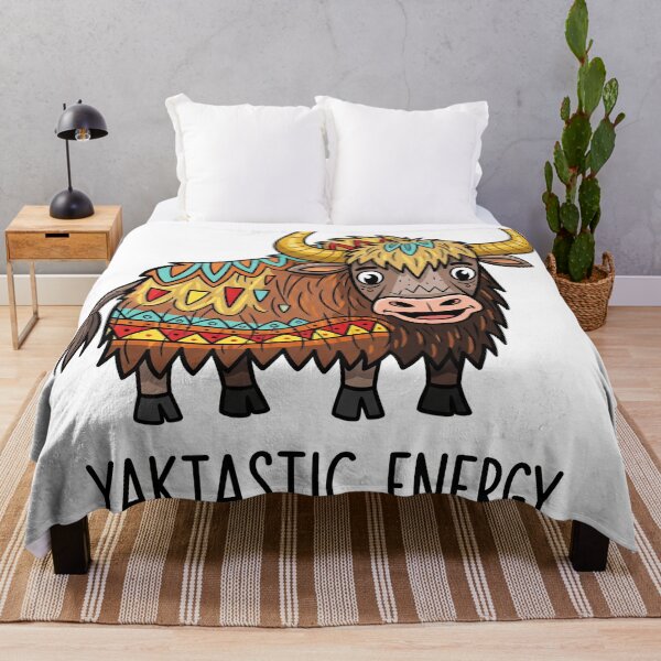 Item preview, Yaktastic Energy Funny Animal designed and sold by Owcomm.