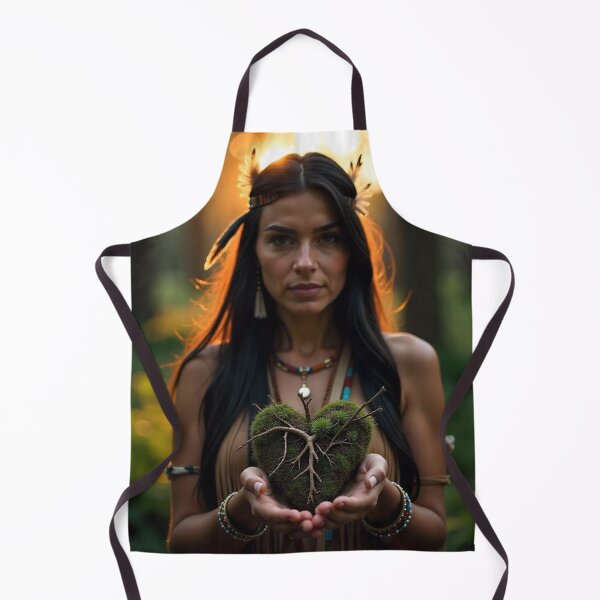 Item preview, Woman with a heart in her hands designed and sold by WildSoul04.