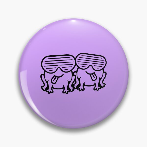 Item preview, 2 Frog Party Team Sunglasses Slits Glasses Cool Club designed and sold by shirt-o-mat.
