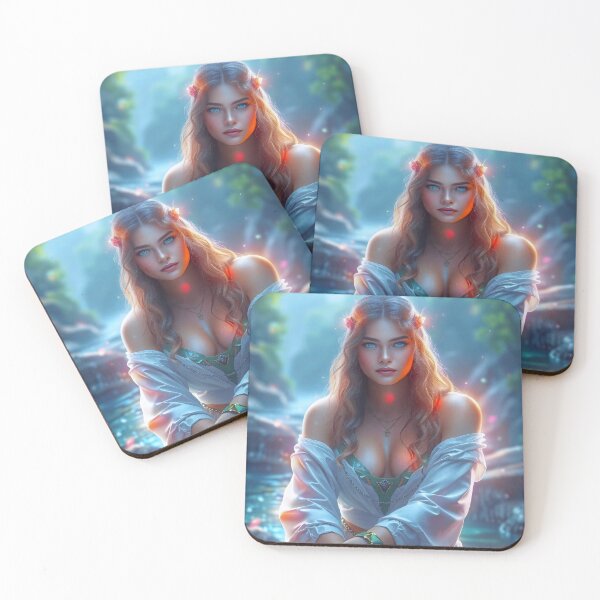 Item preview, Fantasy Beauty by the River designed and sold by AD-Digital-Art.
