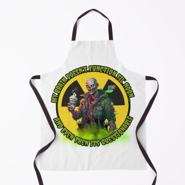 Item preview, Brain Doesn't Function (Zombie) designed and sold by Shortyshadow4.