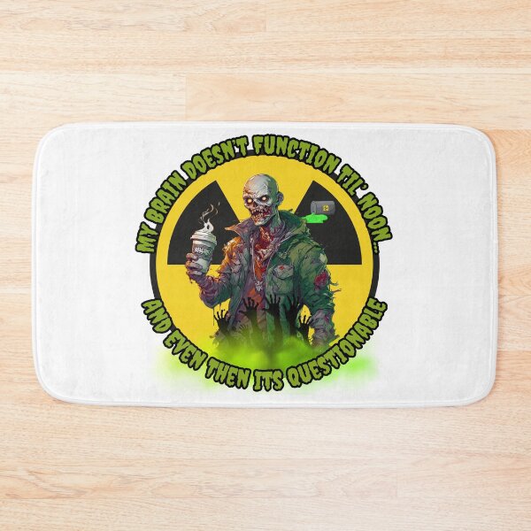 Item preview, Brain Doesn't Function (Zombie) designed and sold by Shortyshadow4.