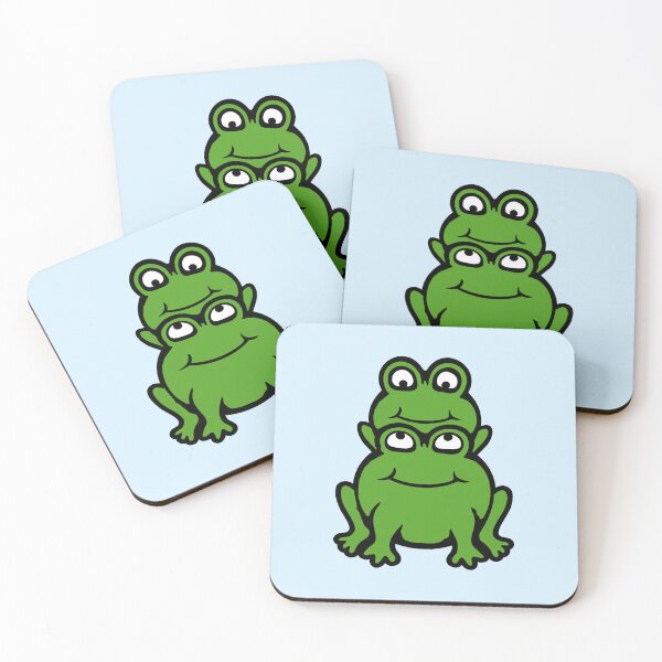 Item preview, 2 Frogs Cute Child Mom Dad Family Father Mother designed and sold by shirt-o-mat.