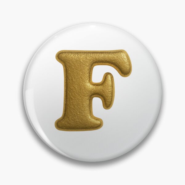 Item preview, Golden letter F designed and sold by ~ Th*mas ~.