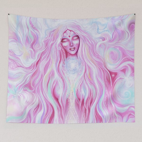 Item preview, The divine feminine blossoming designed and sold by Haven  Meriel.