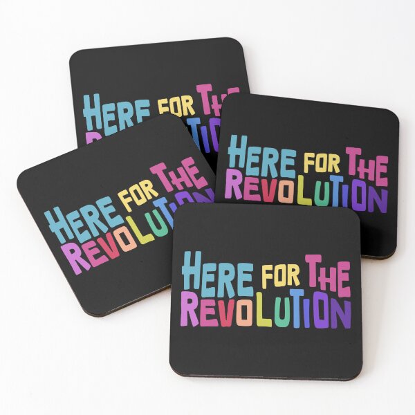 Item preview, Here for the Revolution Word Art designed and sold by Unhinged Heather.