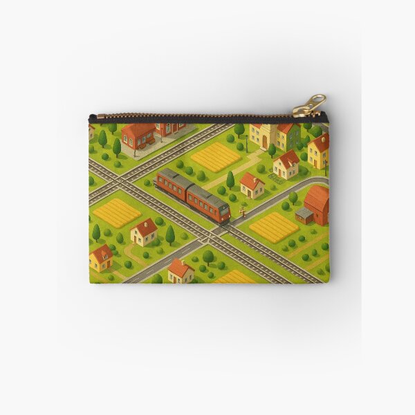 Item preview, Tiny Train Valley – Miniature Railway Puzzle designed and sold by SEIMEI2025.