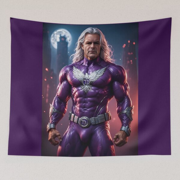 Item preview, TD Phoenix. My Superhero. Purple power!  designed and sold by Lana Magnolia.