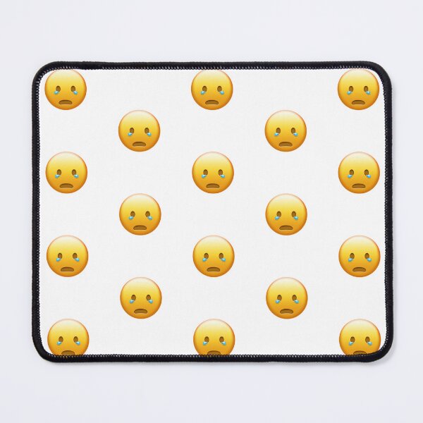 Item preview, Custom funny emoji crying meme sticker designed and sold by grace-baker.
