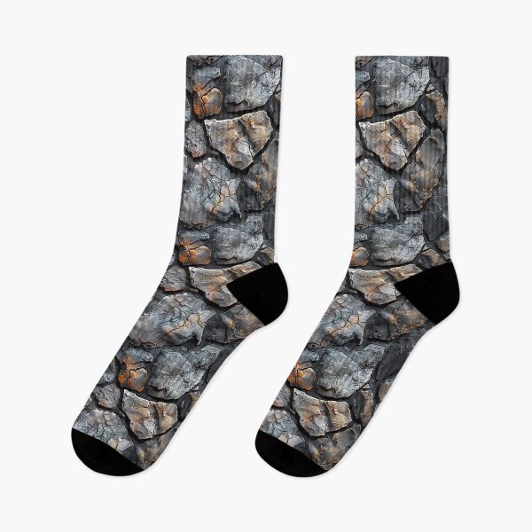 Item preview, Rugged Stone Wall Texture with Rusty Hues designed and sold by NTGUILTY.