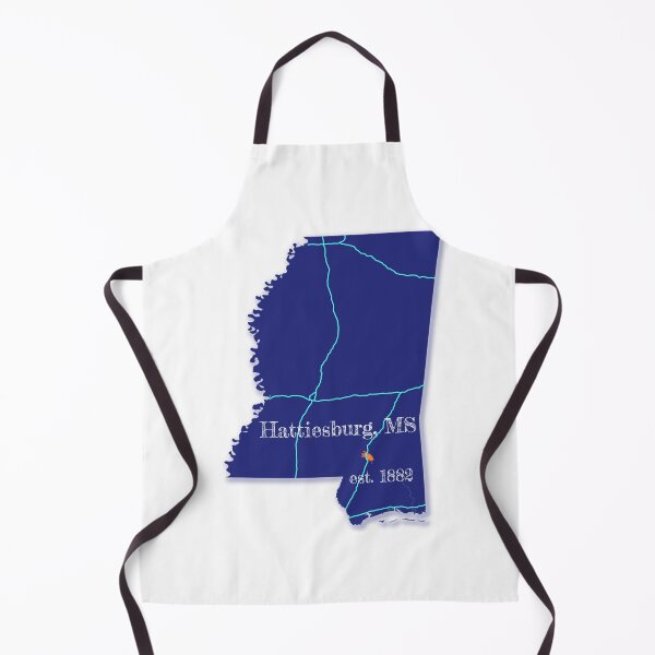 Item preview, Hattiesburg, MS [Blue] designed and sold by PhilbonianDezin.