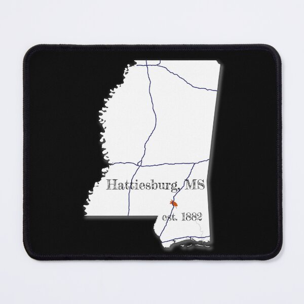 Item preview, Hattiesburg, MS [White] designed and sold by PhilbonianDezin.