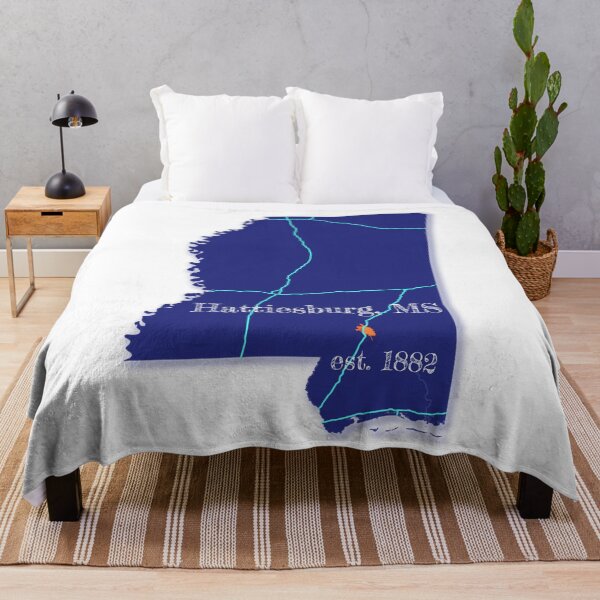Item preview, Hattiesburg, MS [Blue] designed and sold by PhilbonianDezin.