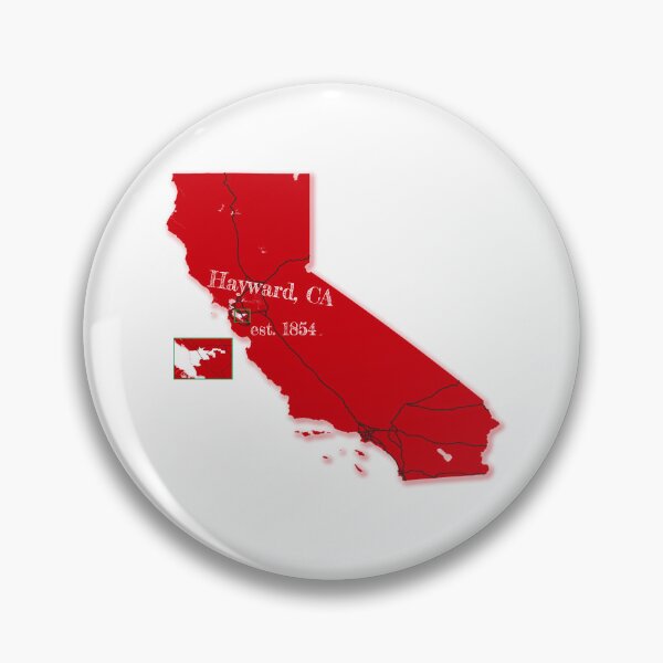 Item preview, Hayward, CA [Red] designed and sold by PhilbonianDezin.