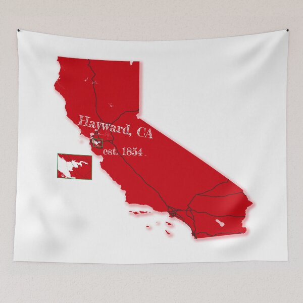 Item preview, Hayward, CA [Red] designed and sold by PhilbonianDezin.