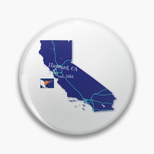 Item preview, Hayward, CA [Blue] designed and sold by PhilbonianDezin.