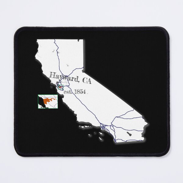 Item preview, Hayward, CA [White] designed and sold by PhilbonianDezin.