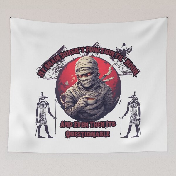 Item preview, Brain Doesn't Function (Mummy) designed and sold by Shortyshadow4.