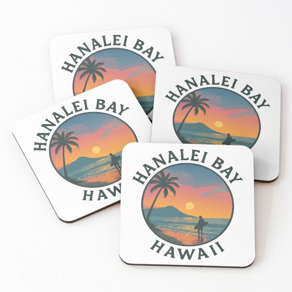 Item preview, Hanalei Bay - Hawaii (with Black Lettering) designed and sold by VelvetRoom.