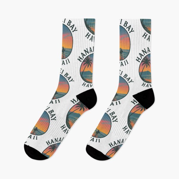 Item preview, Hanalei Bay - Hawaii (with Black Lettering) designed and sold by VelvetRoom.
