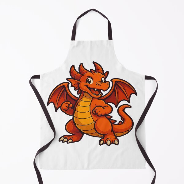 Item preview, Playful Cartoon Dragon – Colorful Fantasy Creature Design designed and sold by Khayallab .