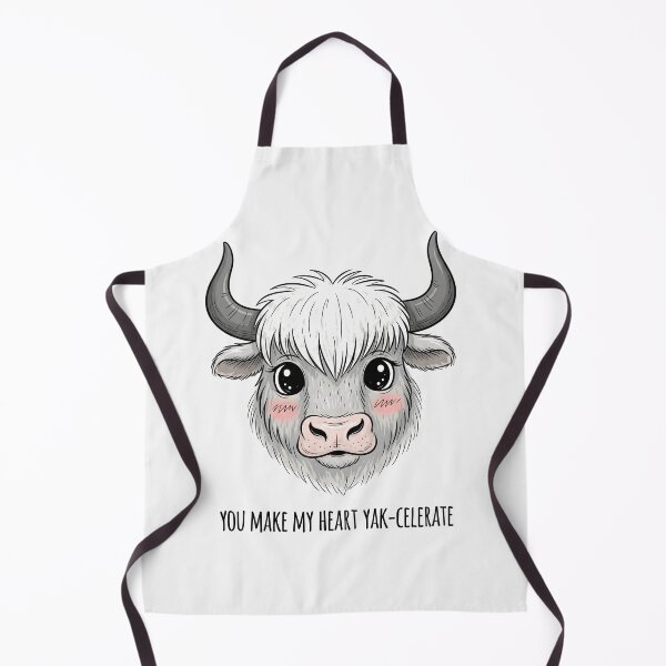 Item preview, You Make My Heart Yak Celerate Adorable designed and sold by Owcomm.