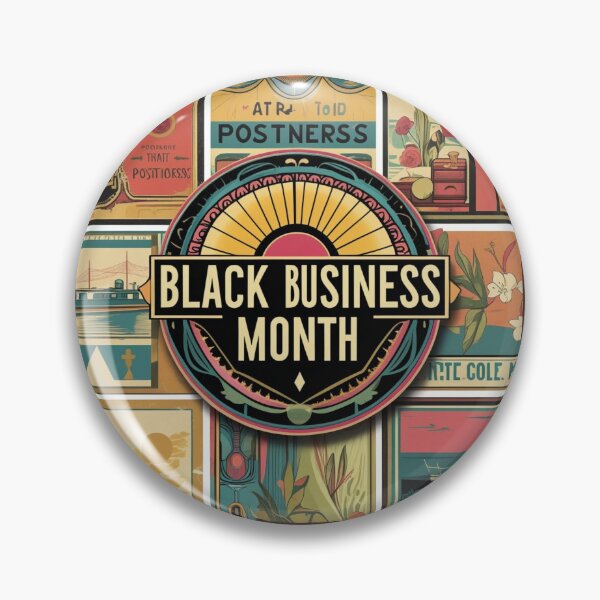 Item preview, Black Business Month Collage designed and sold by LewpyG.