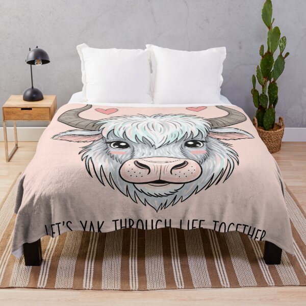 Item preview, Lets Yak Through Life Together Cute designed and sold by Owcomm.