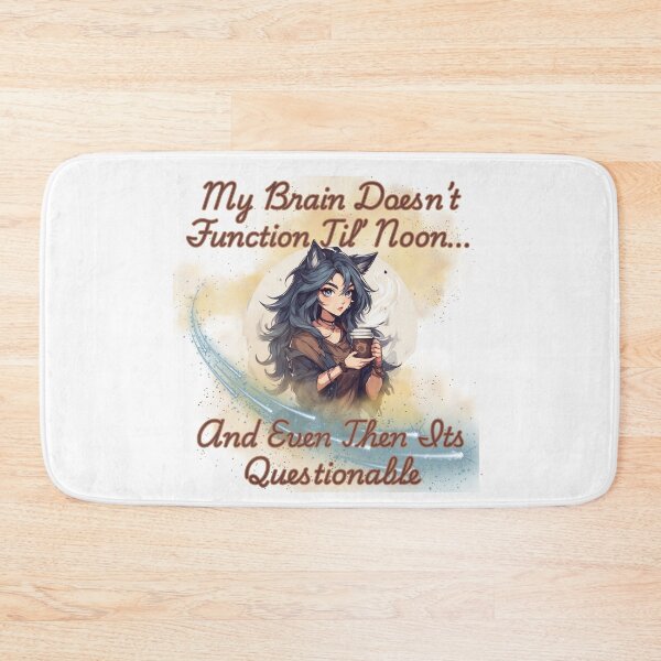 Item preview, Brain Doesn't Function (Female Wolf) designed and sold by Shortyshadow4.