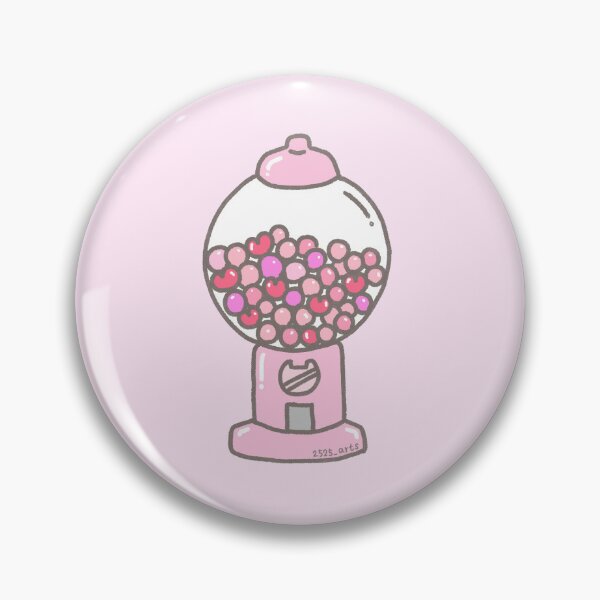 Item preview, Gumball machine with heart designed and sold by shop2525.