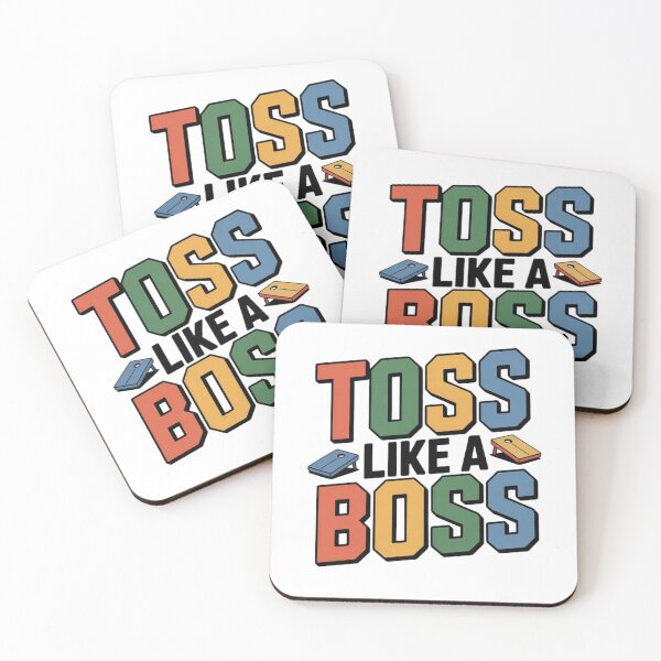 Item preview, Toss Like a Boss Funny Cornhole Throw Game Outdoor Quote designed and sold by MagicSD Designs.
