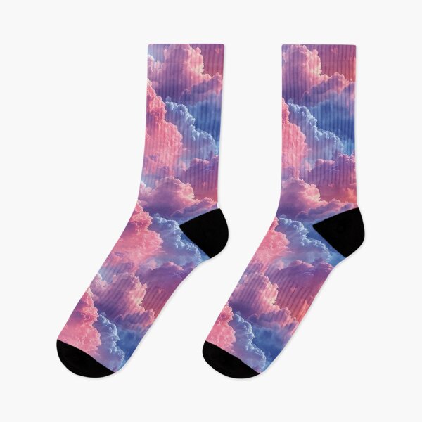 Item preview, Dreamy Cotton Candy Clouds in Pink and Blue designed and sold by NTGUILTY.