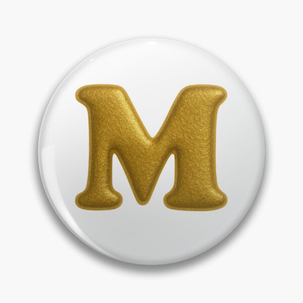 Item preview, Golden letter M designed and sold by ~ Th*mas ~.