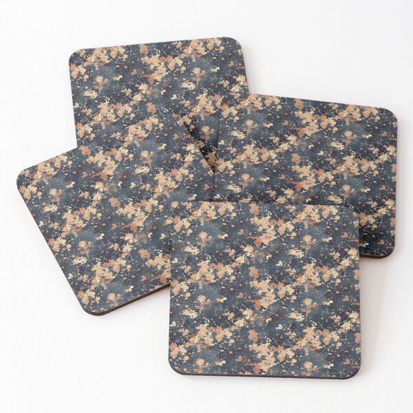 Item preview, Abstract Copper and Dark Indigo Grunge Texture designed and sold by NTGUILTY.